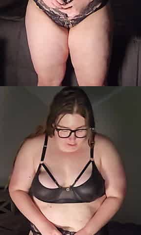 First Time Locked in Chastity Belt! My Thick BBW Ass Gets Fingered Then Stuffed with 2 Huge Butt Plugs