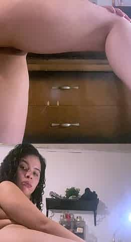 Webcam amaizing ass hot brunette