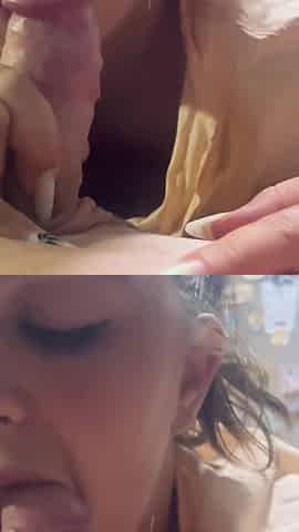 Morning Fun with Girlfriend - Bed Scene Surprise