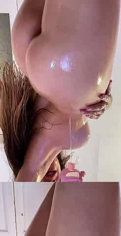 Solo booty assed babe ass toying masturbation in hi def