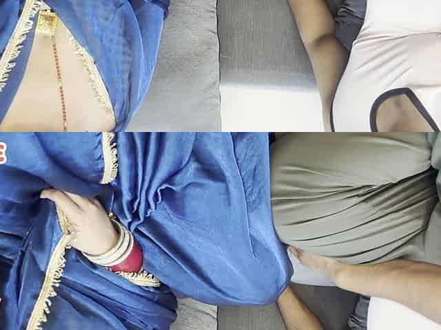 Stepsister's Best Friend Comes After Marriage and Fucked