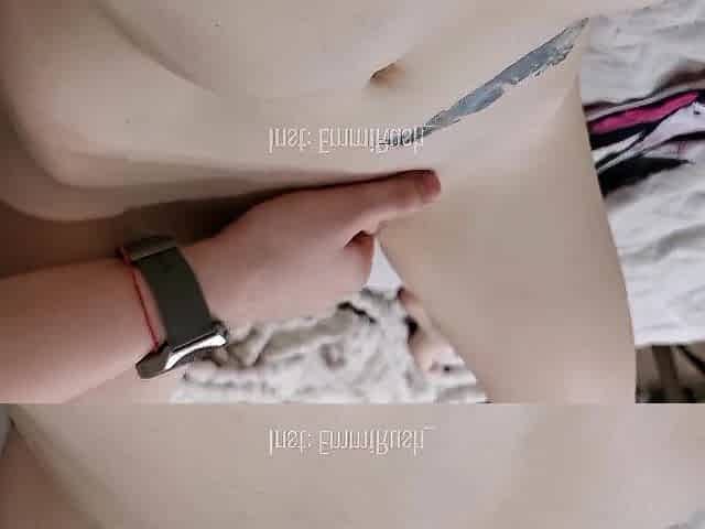Wanking my allies juicy vagina