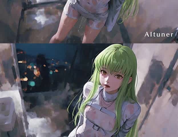 Green Hair, White Shirt, and the Night She Finally Lets Go