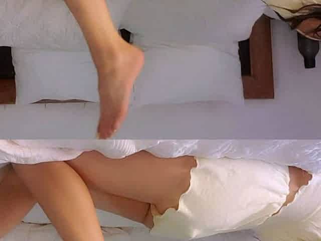 Exotic brunette hardcore foot fetish fuck