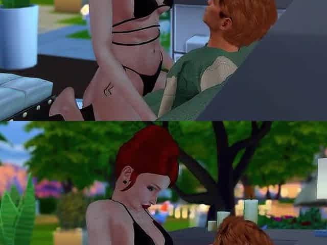 A youthful rich man screws a mother i'd like to fuck in the booty right in the garden