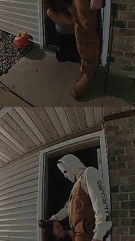 Stranger Takes My Cunt from Behind Whilst the Neighbors are Outside