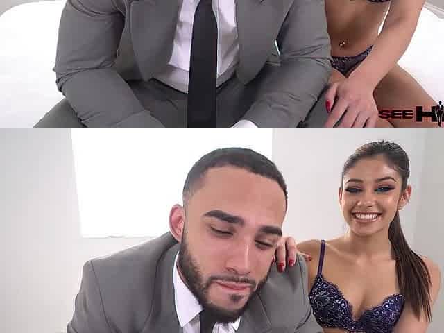 Gracious Latino Tony Hallelujah Gets His Toes Sucked By Xxlayna Marie!