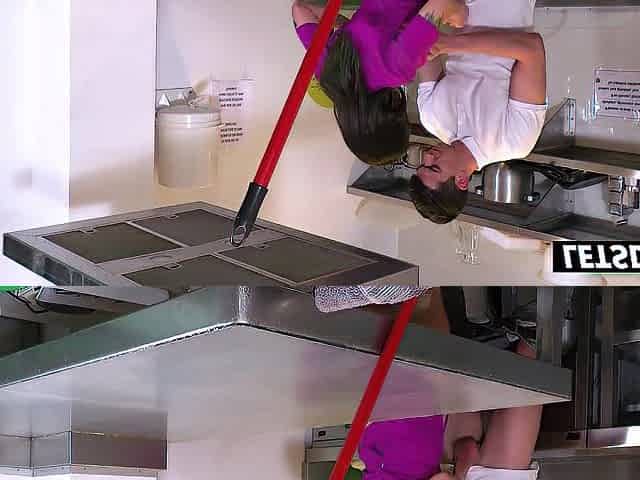 Curvy Cleaning Lady Medusa Banged by Hostel Client
