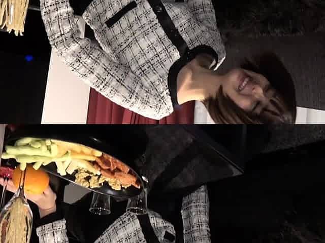 Japanese teen in white cotton panties masturbates