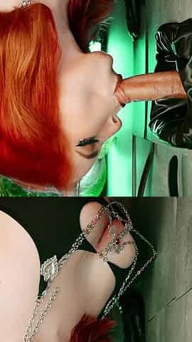 Redhead Alt Girl Shoots Glory Hole Porn - Moliyredwolf