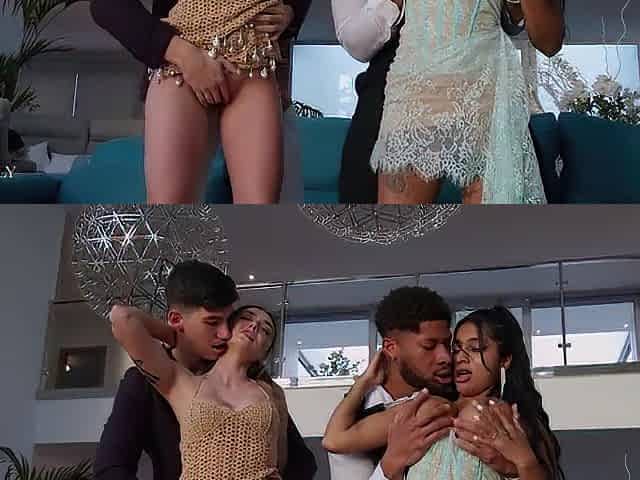 Yasmina Khan & Catherine Knight Sunset Exchange Mad Foursome Fuckfest