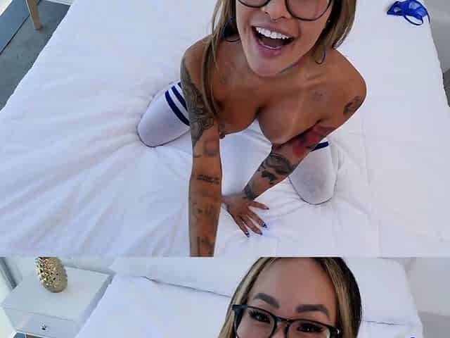 Tattooed Hottie Threesome Turns Into DVP