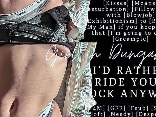 ASMR - Constrained and Slutty Girlfriend humps your pillows - I missed u! - Fellatio - Creampie