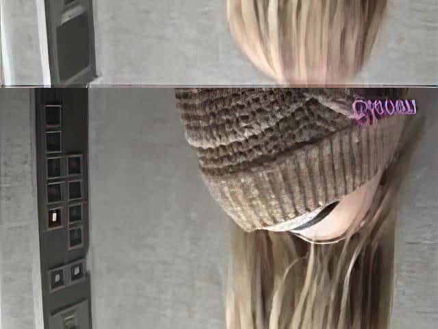 Blonde Asian gets spanked during a skirt sharking.