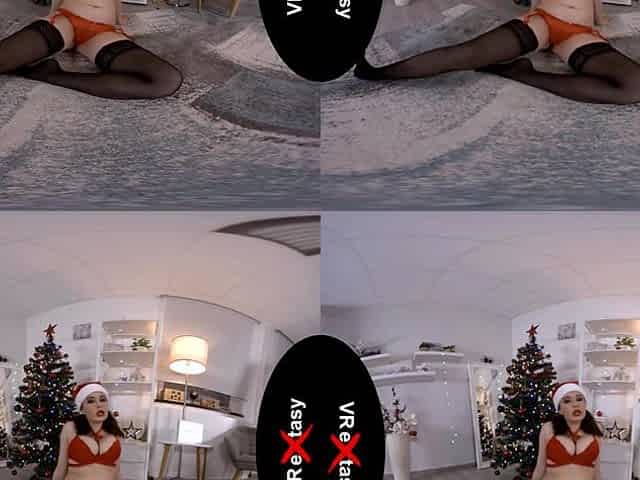 New Year - Big Tits Babe Solo - Vrextasy - Sexlikereal