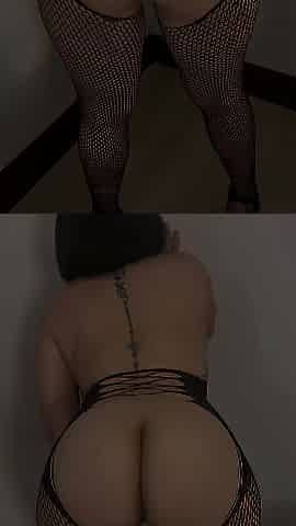 Exotic Large Booty Brunette hair