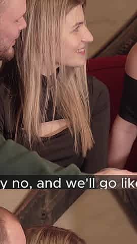 Innocent Roommate Says Yes to Her First Threesome with Us