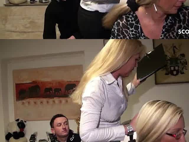 Dude Failure Screw 2 German MILFs - Step Daddy Join and Aid