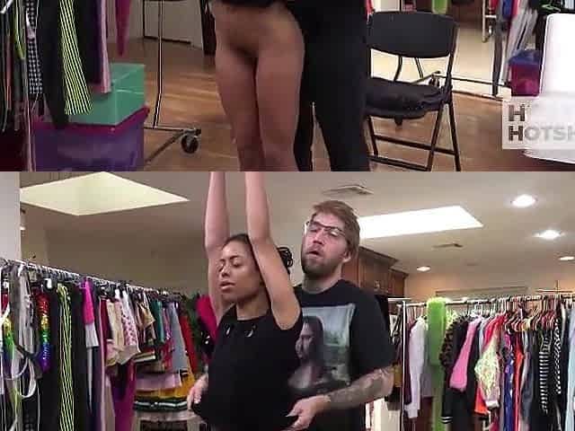 BTS - Beautiful Brunette hair Kira Noir Supplicates To Get Banged By Bryan Gozzling!
