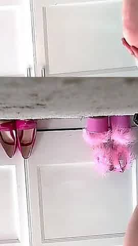 Trying on My High Heeled Shoes