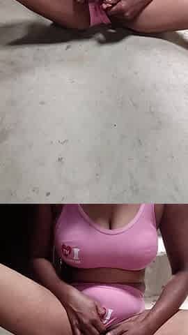 Village Bhabhi Enjoys Sex with a Spoon Bhabhi's Big Boobs and Big Ass