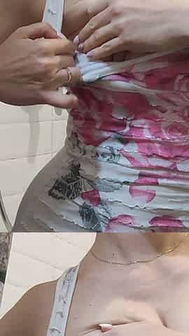 Titty Fuck Between Milky Tits 4K