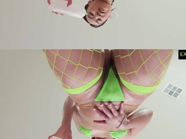 Asian Cum Slut Lets Fat Cock Tease Her Tight Cunt