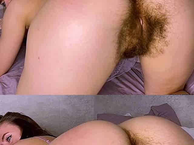 Super hairy bushy pussy