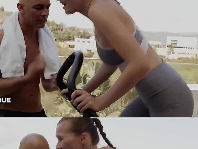 Stacy Cruz and Julia De Lucia 1st Time Outdoor Three-some
