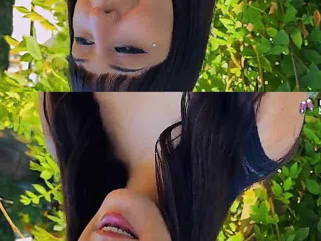 New Lalin girl Selena Sativa's Wicked Outdoor Blow job & Hard Indoor Ride