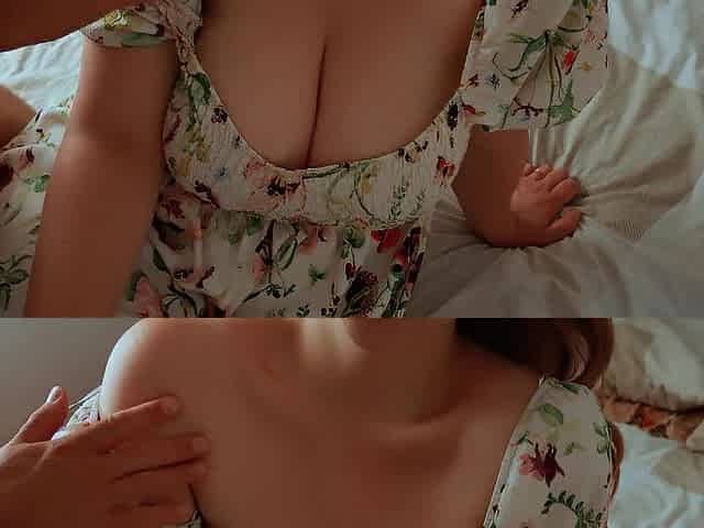 Bang my wife with a spring suit. Curly twat, PAWG, jumping melons, cum on bazookas.