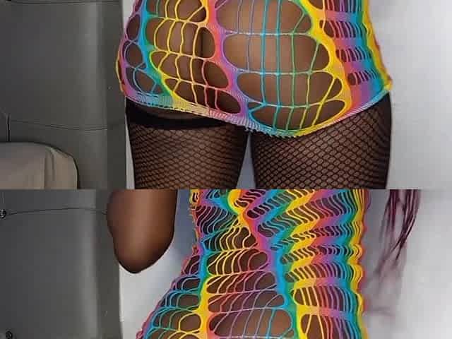 Ebony Stepdaughter Twerking and Gets Fuck Hard