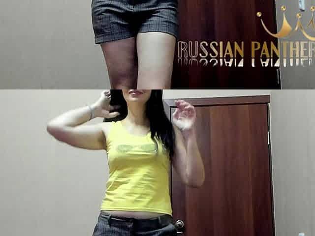 MILF in Stockings Masturbates Standing Next to Your Face and Wants Tenderness From Her Clitoris