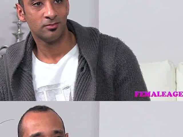 Curvy milf blonde gets nailed by a horny and muscular black dude at a casting