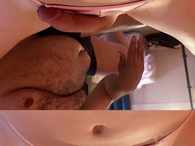 pre-op femboy get sucked by her dad and this babe cums in his throat then gulp it