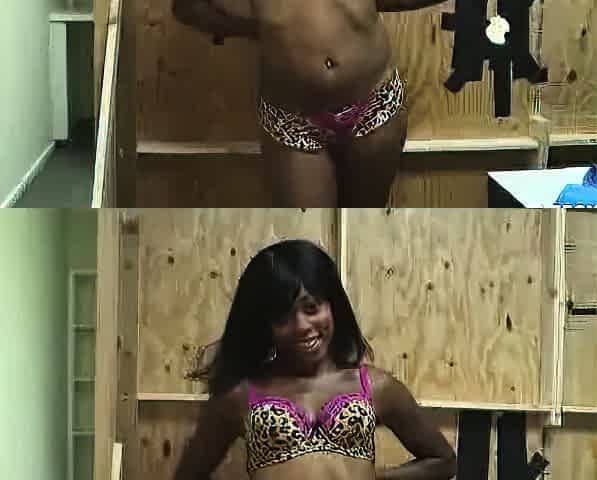 When sexy ebony Karma May agreed to give Chris a handjob in