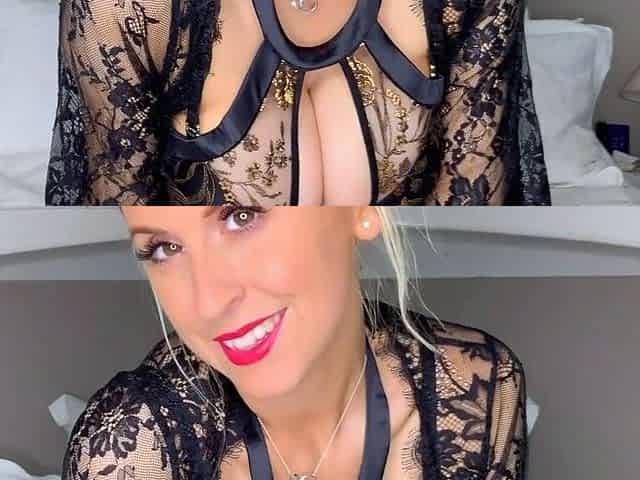 Solo with perfect big boobed blonde Alexis Ford