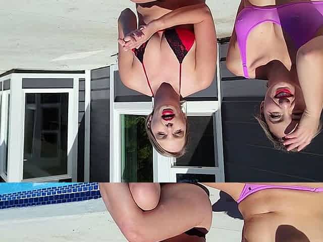 Blonde amateur fucking outdoor