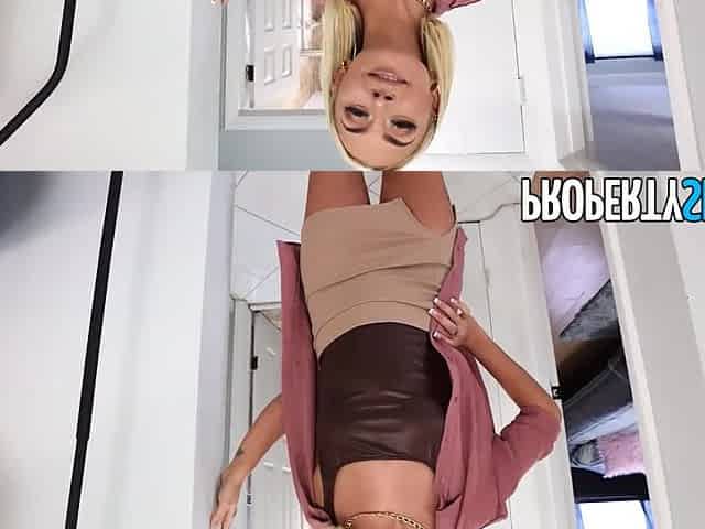 Homebuyer Cream Pies Hot Petite Blonde Real Estate Agent