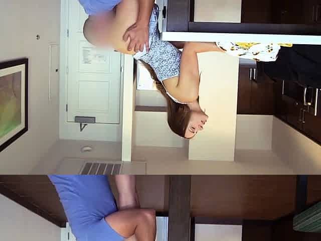 Stepson Eats Latina Step Mom's Pussy While She Folds