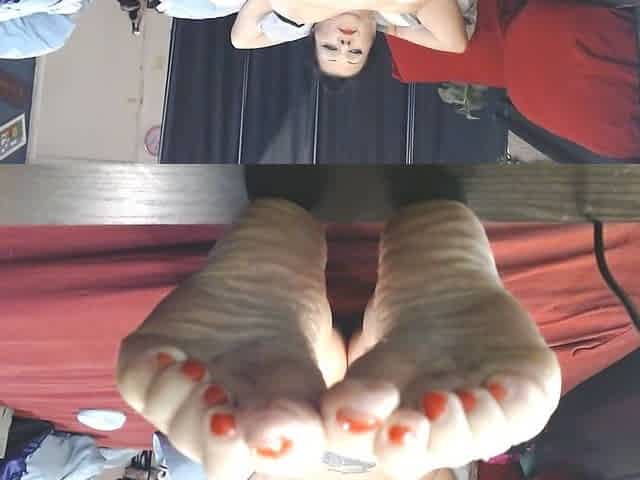 Laid Back Naked Soles Barefoot Fetish