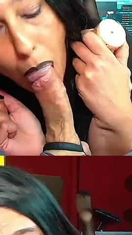 Morticia Addams Day 2, the White Creampie From the Darkness of Her Asshole!