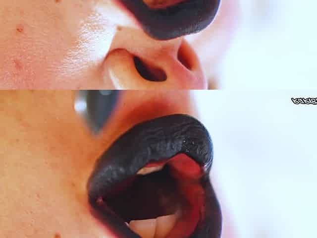 She Wet Black Lipstick