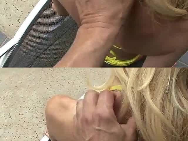 Michael bangs his daughter's ally who has a body shape like a model