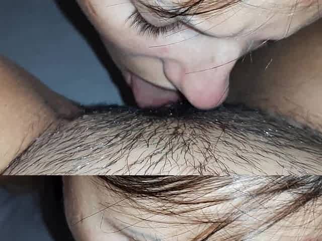 I Woke up My Stepmom by Licking Her Hairy Pussy