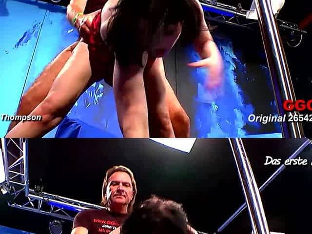 Ggg John Thompson-mini Hotcore Loves Riding It Deep and Wet and Cum Swallows Gangbang Fuck