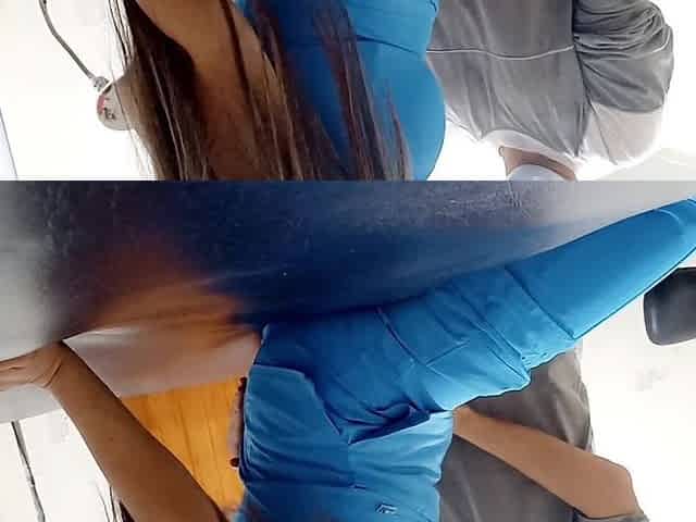 Hospital Nurse Has Sexual Adventure and Fucks in the Office with the Cleaning Man