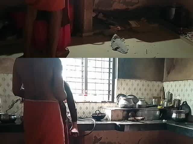 Indian Malayali Housewife Is Fucked Doggy Style by Her Husband at Home in the Kitchen