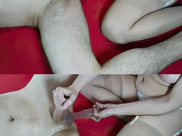 Favourable Chap Gets Super Prostate Massage From Girlfriend ~DirtyFamily~