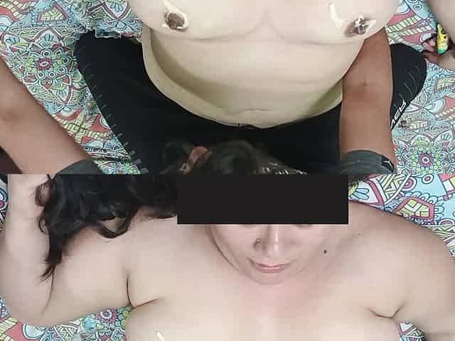 I Suck on My Wife's Delicious Pesones Coated with Condensed Milk